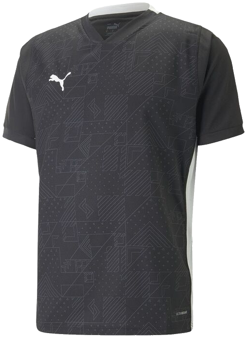 Puma teamCUP Fussball Trikot, L, schwarz
