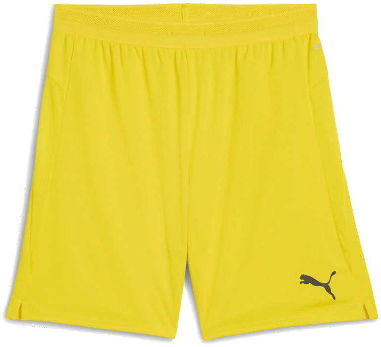 Puma teamCUP Short, 3XL, gelb/schwarz