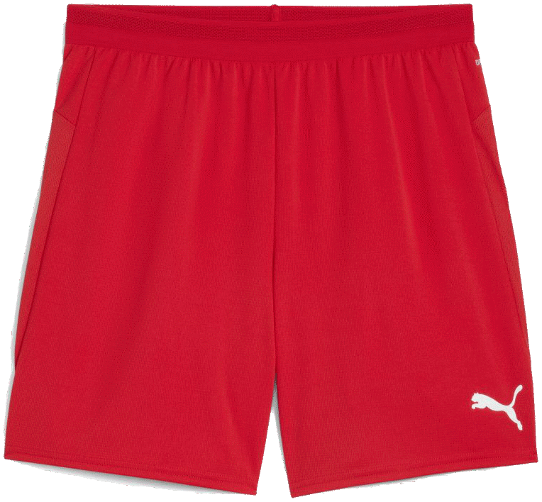 Puma teamCUP Short, 3XL, rot/weiß