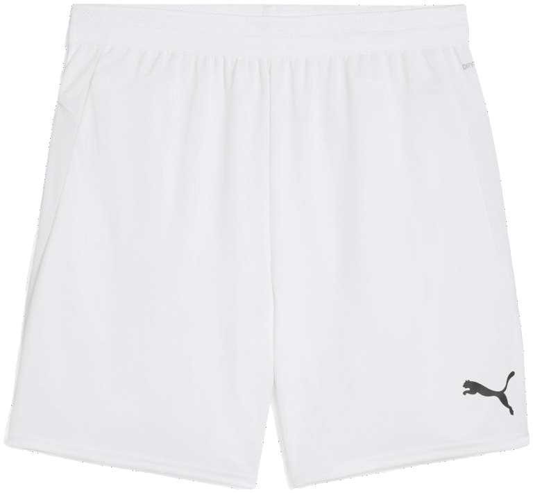 Puma teamCUP Short, 3XL, weiß/schwarz