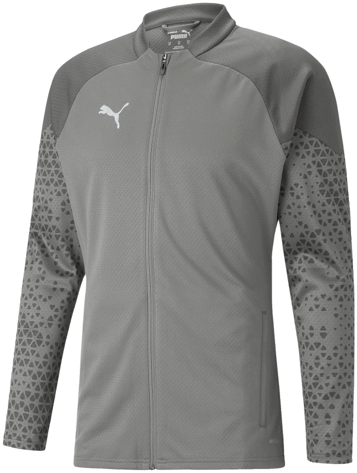 Puma teamCUP Trainingsjacke, XXL, grau