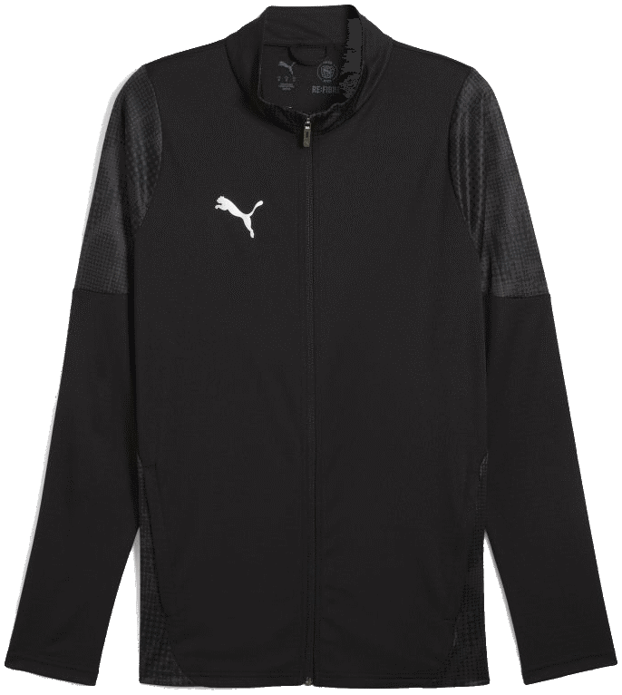 Puma teamCUP Trainingsjacke, 3XL, schwarz/silber
