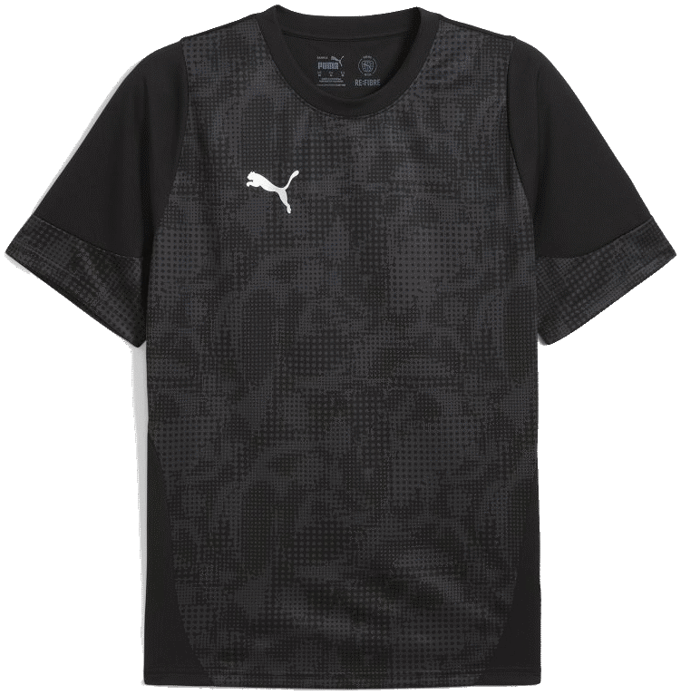 Puma teamCUP Trainingsshirt, 2XL, schwarz/silber