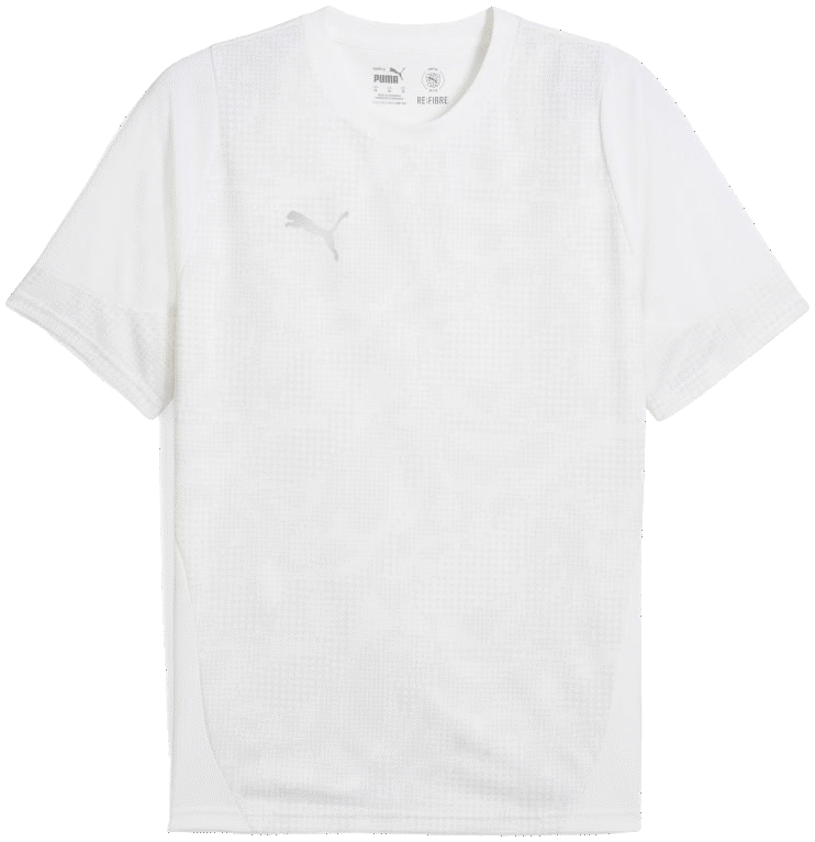 Puma teamCUP Trainingsshirt, 3XL, weiß/silber