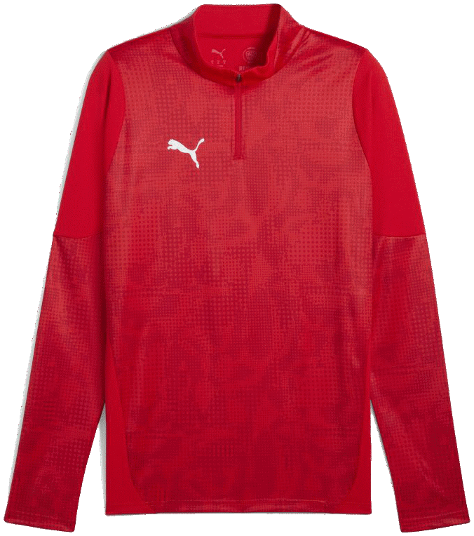 Puma teamCUP Trainingstop, 3XL, rot/hellblau