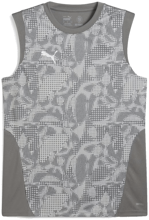 Puma teamCUP Trainingstrikot ärmellos, 3XL, grau