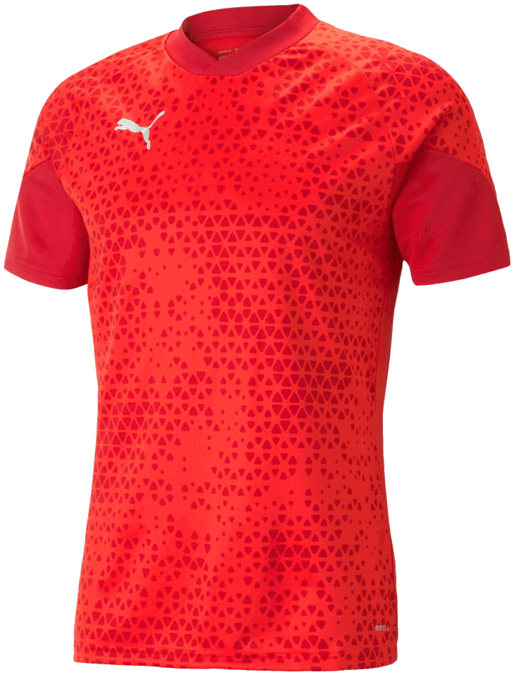 Puma teamCUP Trainingstrikot, M, rot