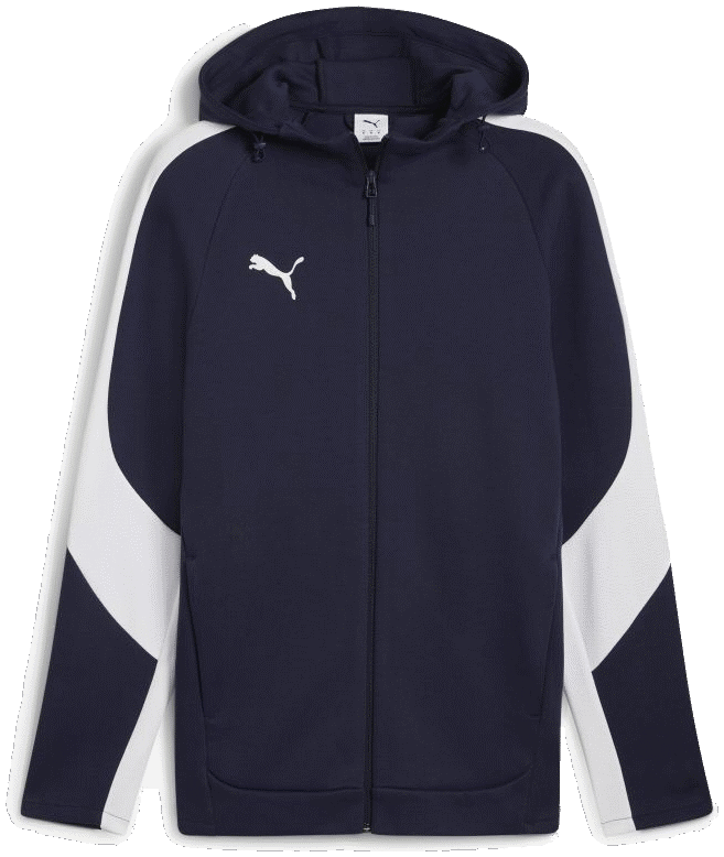 Puma teamEvostripe Sweatjacke, 3XL, navy