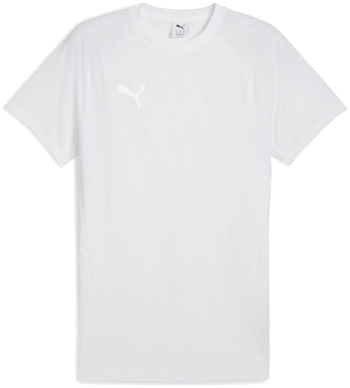 Puma teamEvostripe T-Shirt, 2XL, weiß/silber