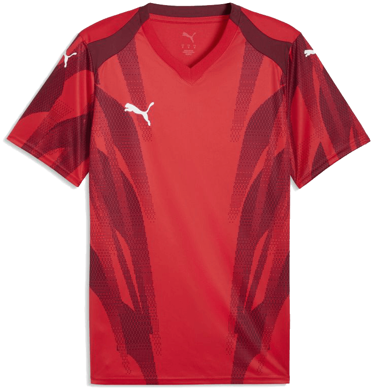 Puma teamFINAL26 Graphic+ Trikot, 3XL, rot/weiß