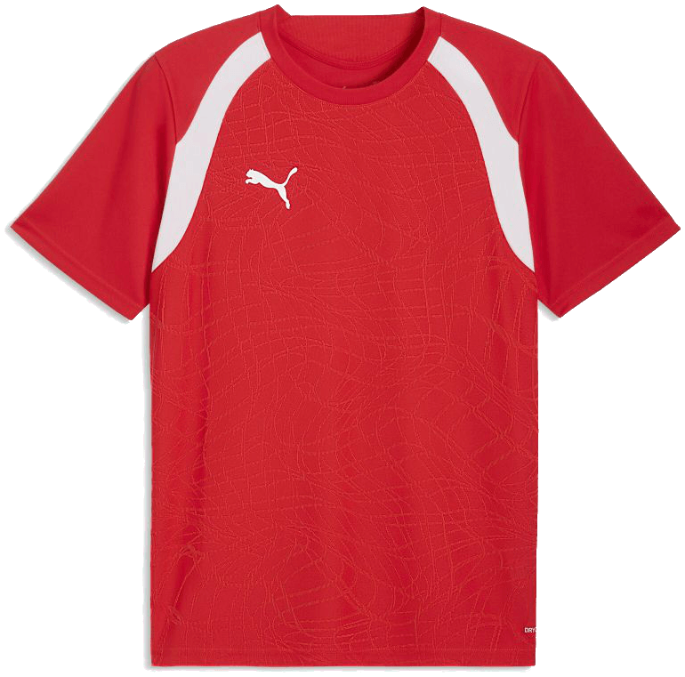 Puma teamFINAL26 Trainingsshirt, 3XL, rot/weiß