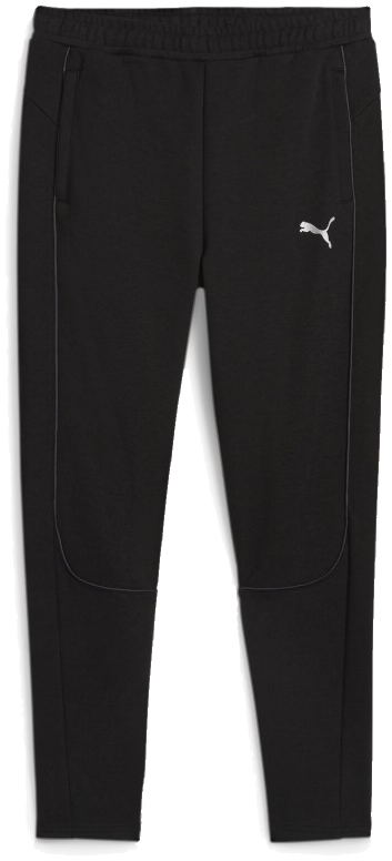 Puma teamFinal Casual Hose, 2XL, schwarz/silber