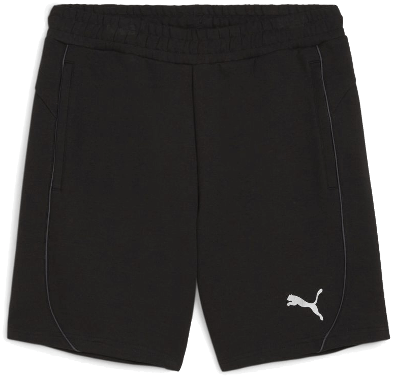 Puma teamFinal Casual Short, 176, schwarz/silber