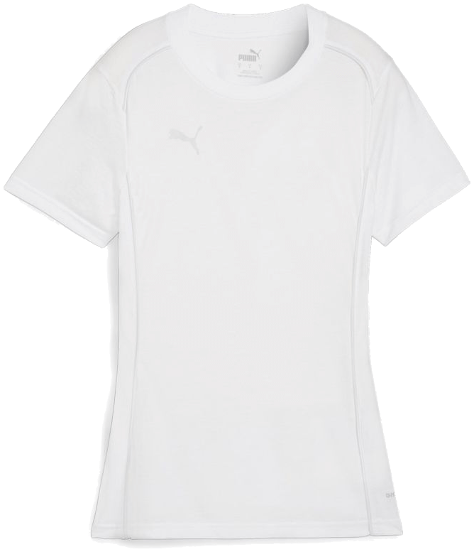 Puma teamFinal Casual T-Shirt, 3XL, weiß/silber