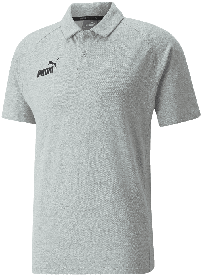 Puma teamFinal Casuals Poloshirt, 3XL, hellgrau