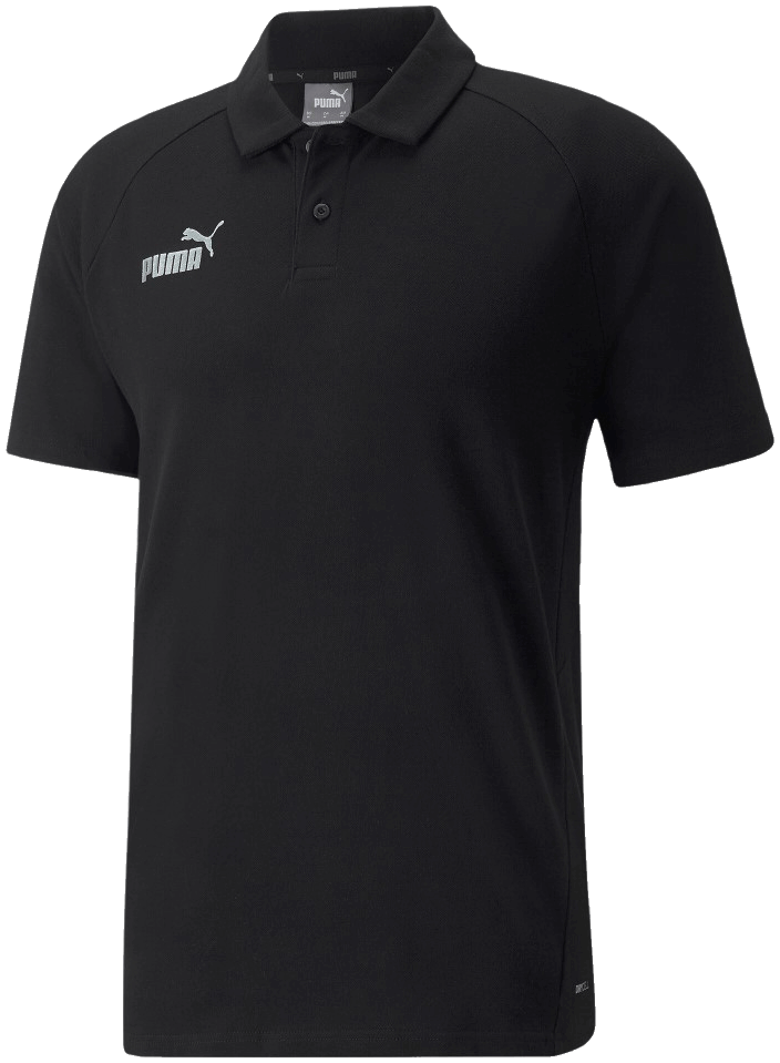 Puma teamFinal Casuals Poloshirt, 2XL, schwarz