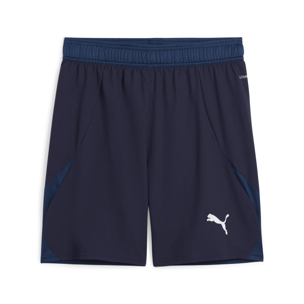 Puma teamFinal Shorts, 3XL, navy/weiß