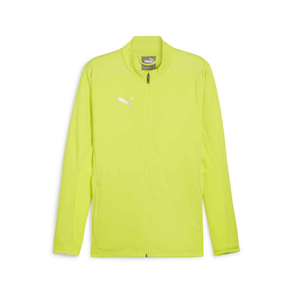 Puma teamFinal Trainingsjacke teamFINAL, 3XL, lime/dunkelgrau