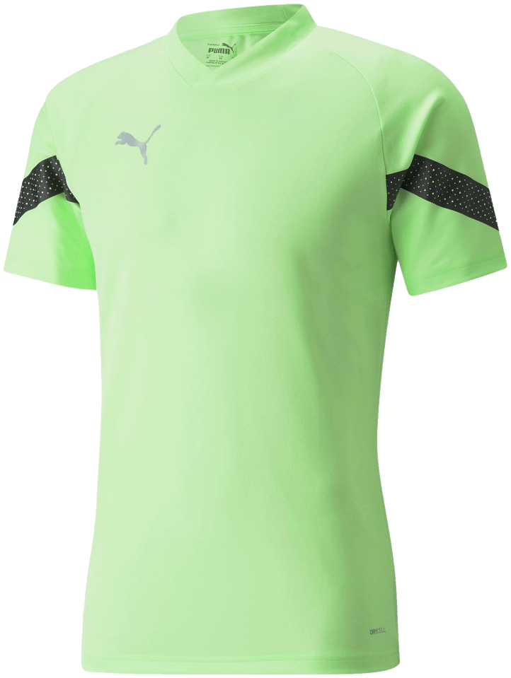 Puma teamFinal Trainingstrikot, 2XL, neongrün/schwarz