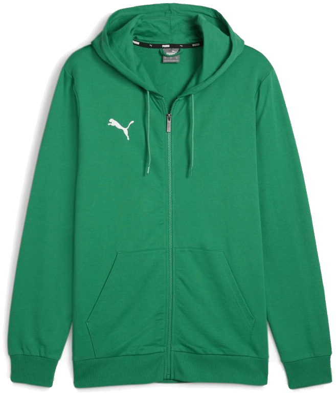 Puma teamGoal Casual Kapuzenjacke, 3XL, grün/weiß