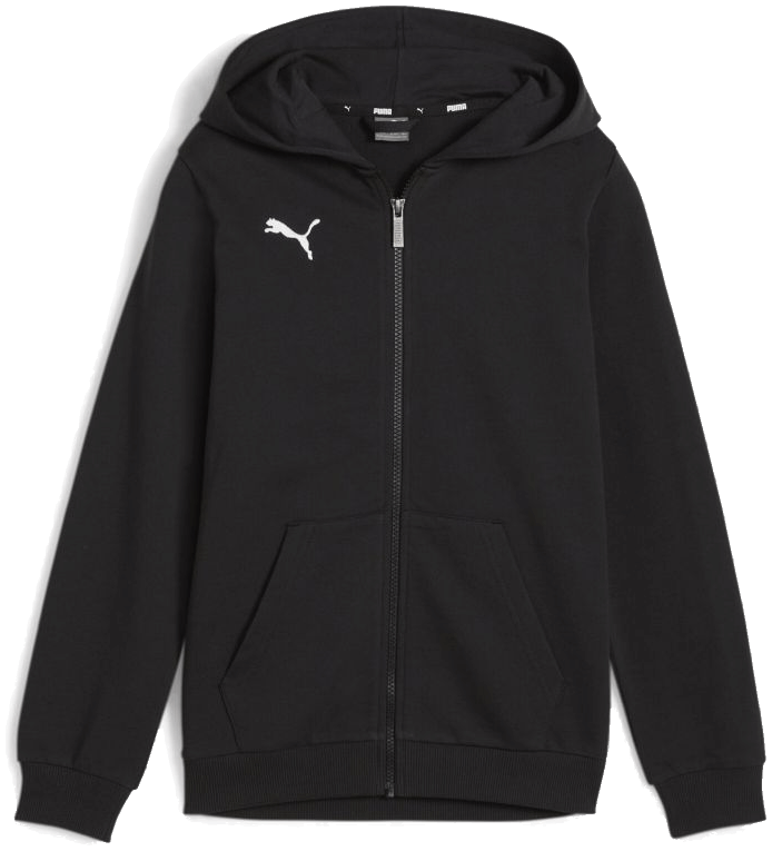 Puma teamGoal Casual Kapuzenjacke, 3XL, schwarz/weiß