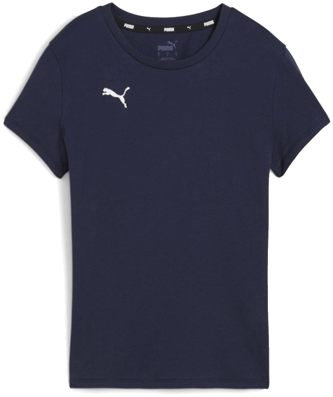 Puma teamGoal Casual T-Shirt, 2XL, navy/weiß
