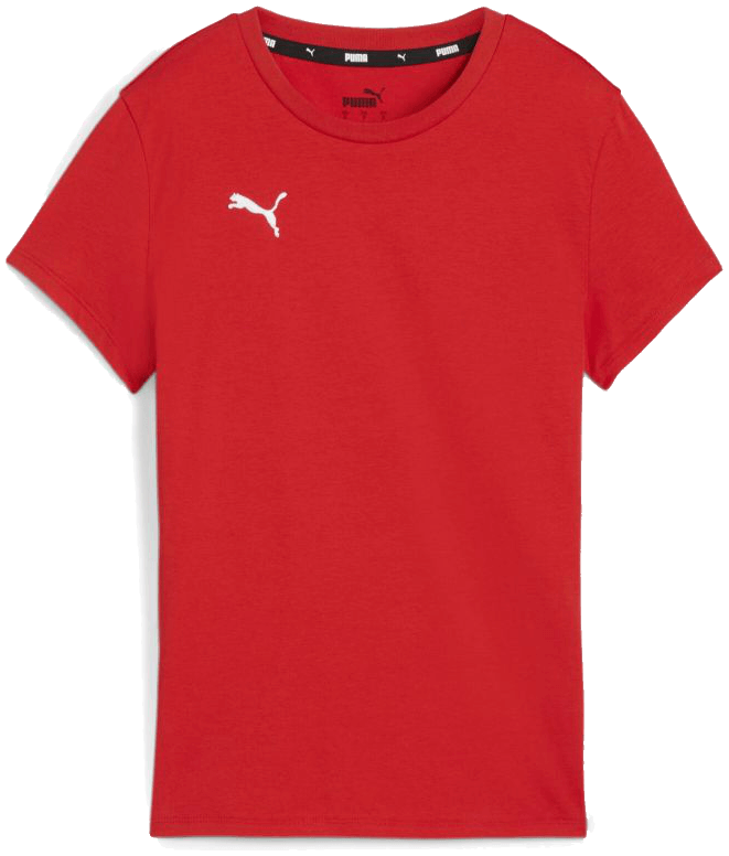 Puma teamGoal Casual T-Shirt, 2XL, rot/weiß