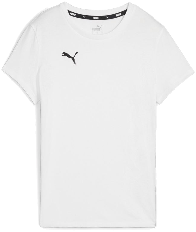 Puma teamGoal Casual T-Shirt, 2XL, weiß/schwarz