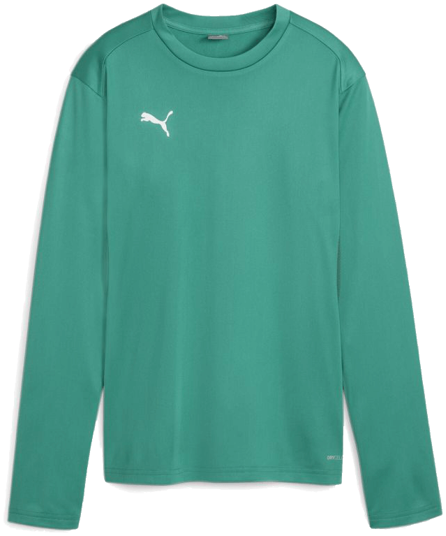 Puma teamGoal Damen Sweatshirt Training, 2XL, grün/weiß