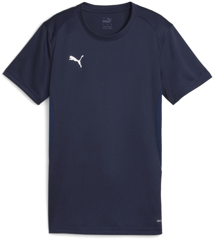 Puma teamGoal Fussball Trikot, 2XL, navy/weiß