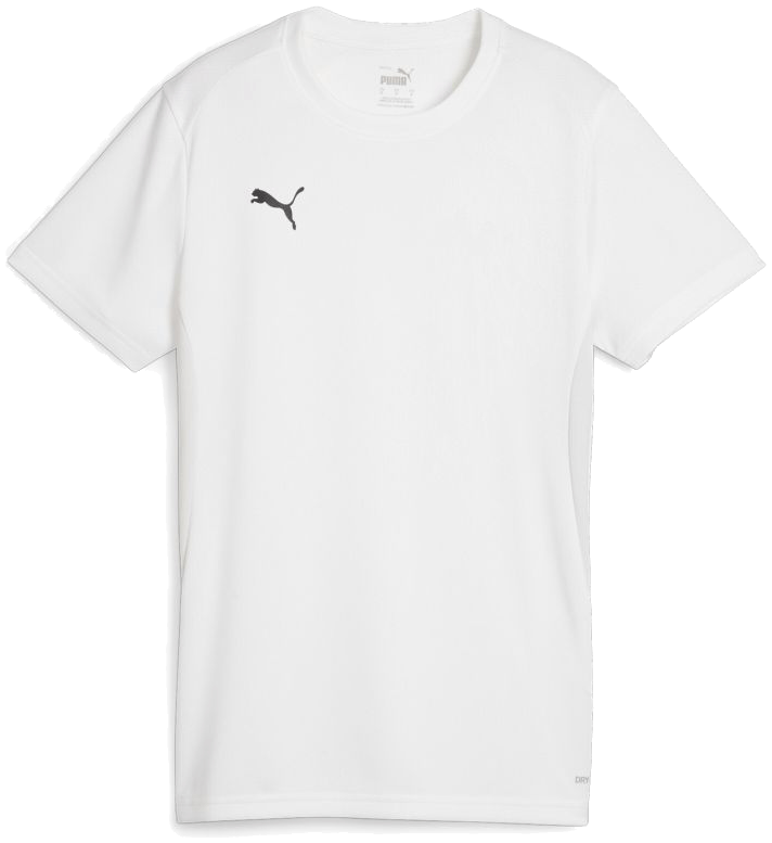 Puma teamGoal Fussball Trikot, 2XL, weiß/schwarz