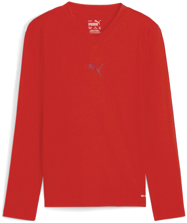 Puma teamGoal Langarmshirt, 3XL, rot