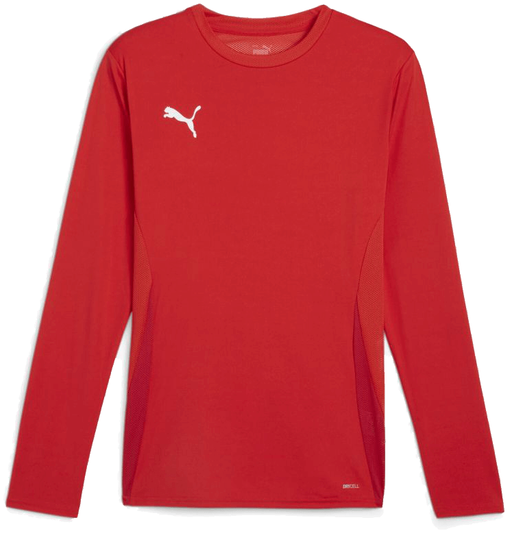 Puma teamGoal Langarmtrikot teamGOAL, 3XL, rot/weiß