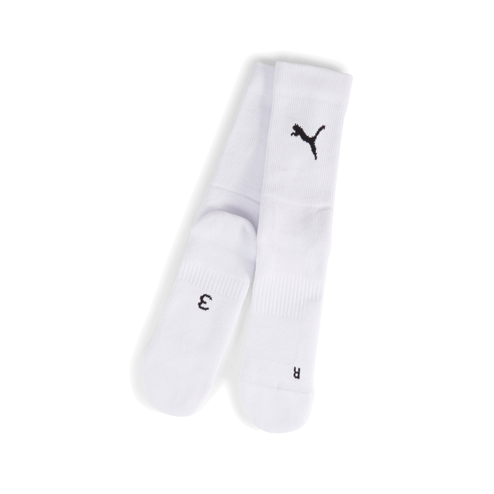 Puma teamGoal Performance Socken, 47-49, weiß/schwarz