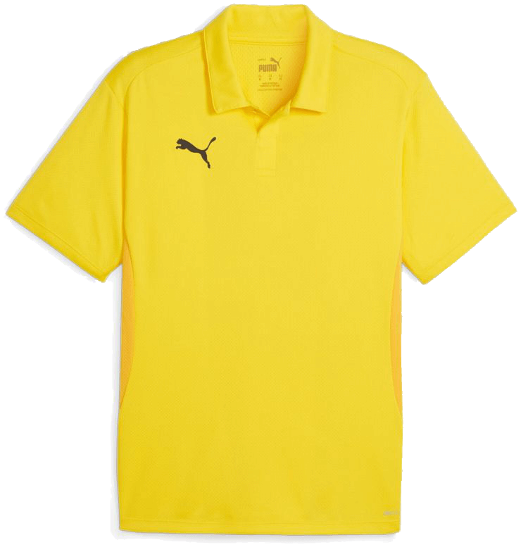 Puma teamGoal Poloshirt, 3XL, gelb/schwarz