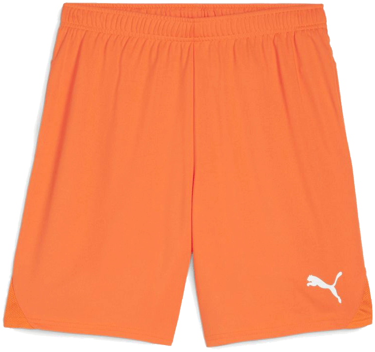 Puma teamGoal Shorts, 3XL, orange/weiß