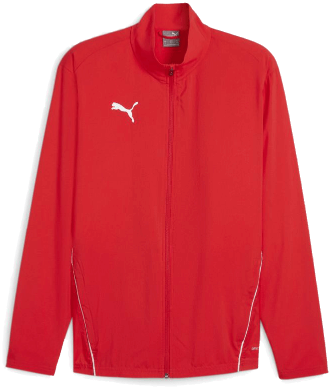 Puma teamGoal Sideline Trainingsjacke, 3XL, rot/weiß