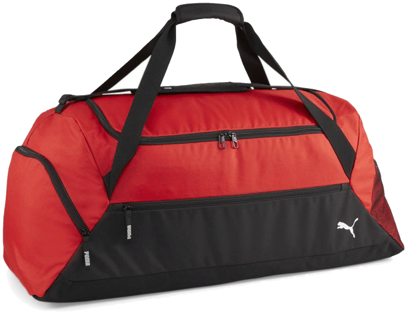 Puma teamGoal Sporttasche, L, rot/schwarz