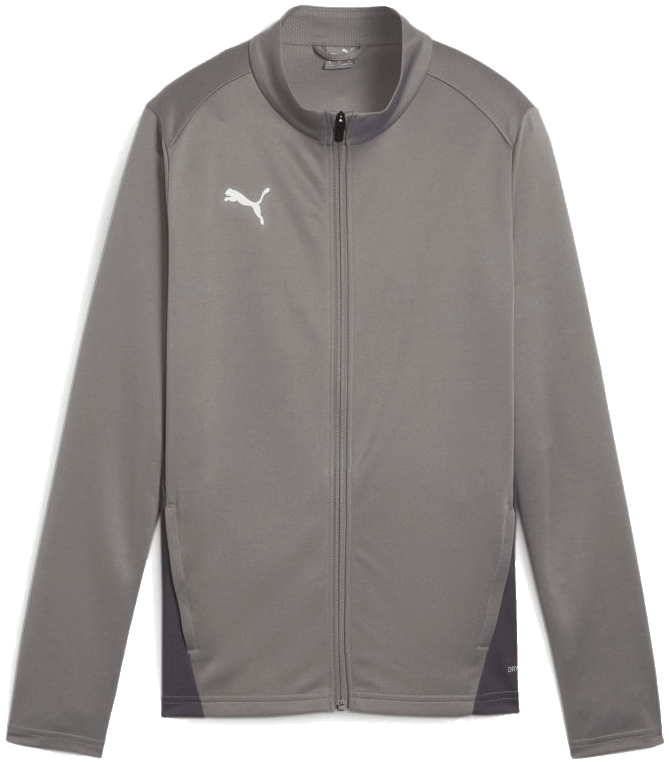 Puma teamGoal Trainingsjacke, 2XL, grau/weiß