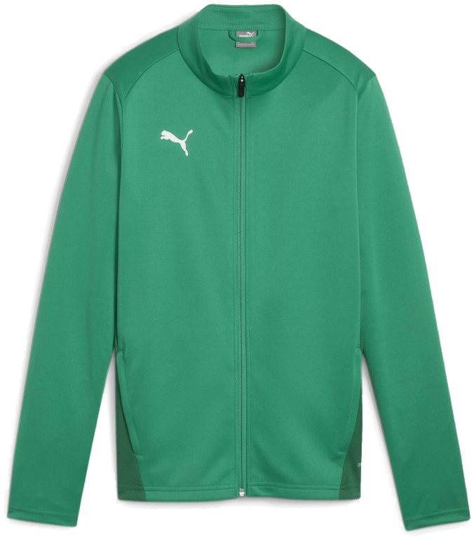 Puma teamGoal Trainingsjacke, 2XL, grün/weiß