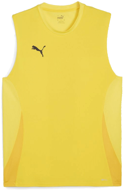 Puma teamGoal Trainingstrikot ärmellos, 3XL, gelb/schwarz