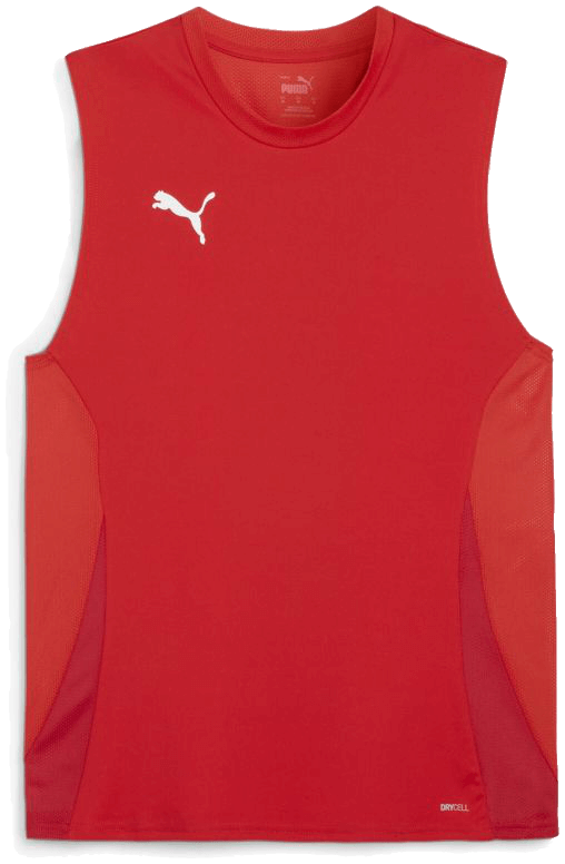 Puma teamGoal Trainingstrikot ärmellos, 3XL, rot/weiß
