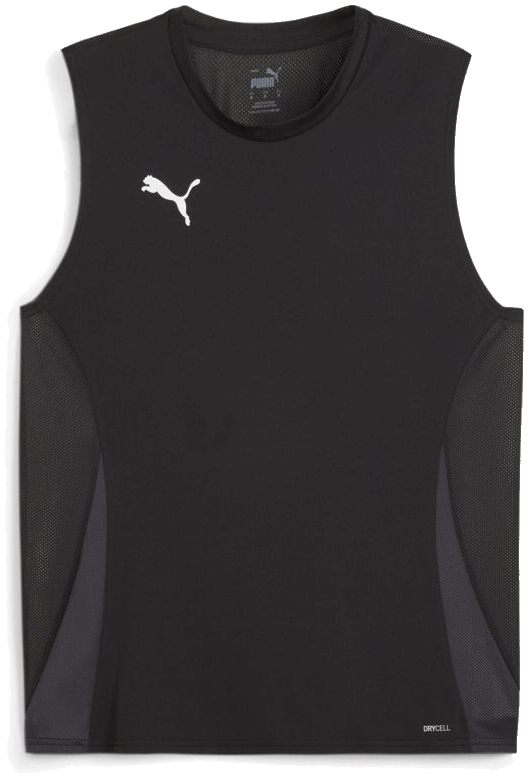 Puma teamGoal Trainingstrikot ärmellos, 3XL, schwarz/weiß