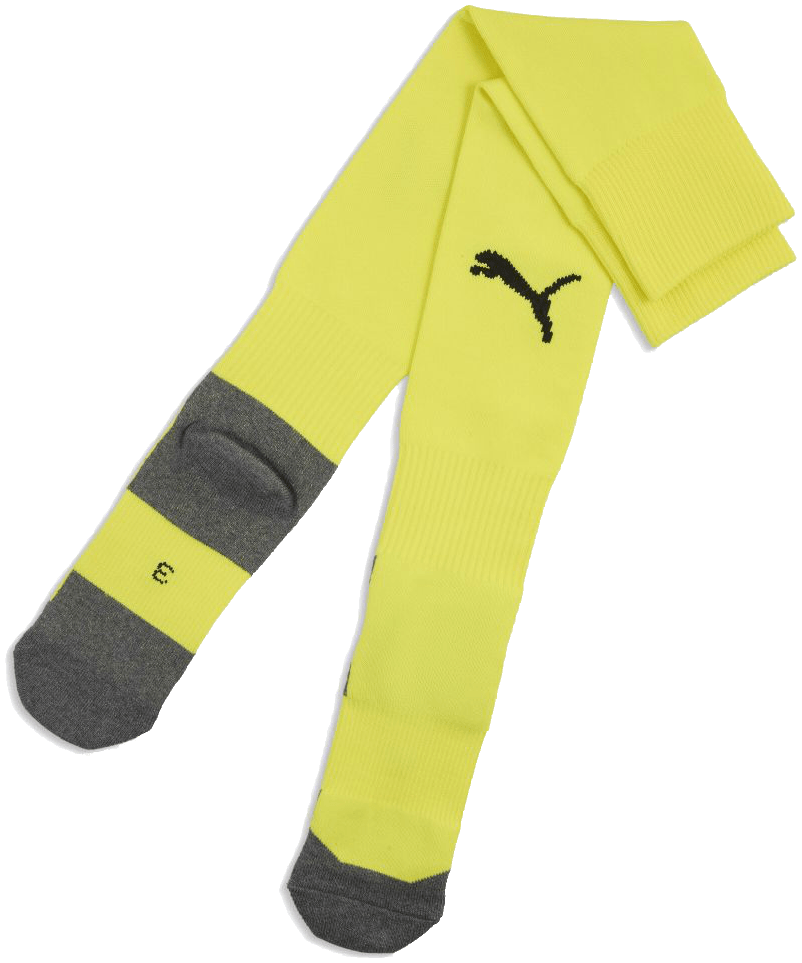 Puma teamLIGA 26 Core Sockenstutzen, 47-49, neongelb/schwarz