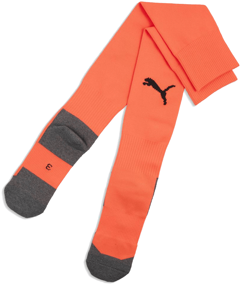 Puma teamLIGA 26 Core Sockenstutzen, 47-49, orange/schwarz