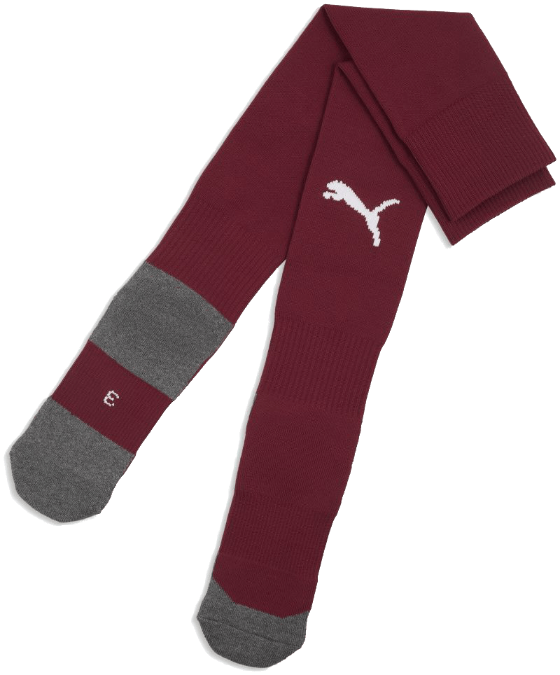 Puma teamLIGA 26 Core Sockenstutzen, 47-49, weinrot/weiß