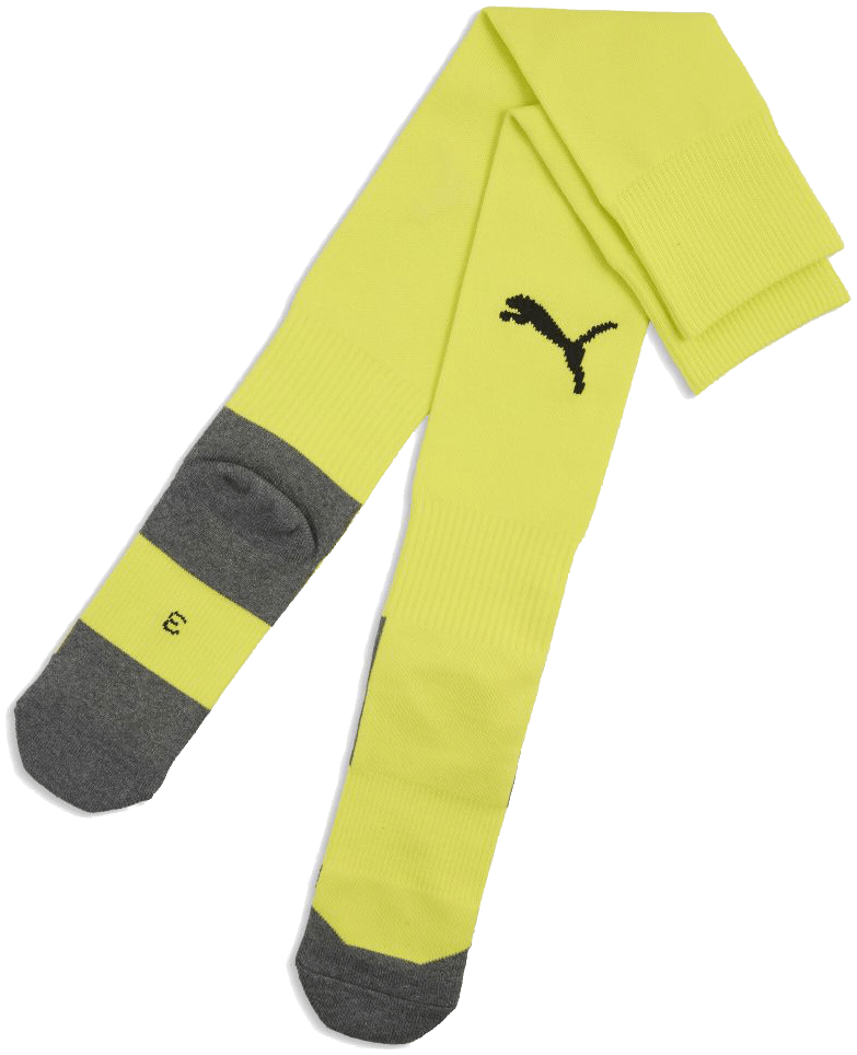 Puma teamLIGA26 Core Sockenstutzen, 47-49, hellgelb/schwarz
