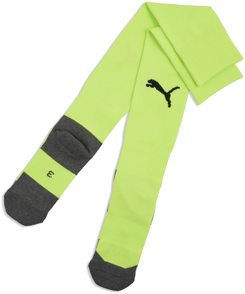 Puma teamLIGA26 Core Sockenstutzen, 47-49, neongrün/schwarz