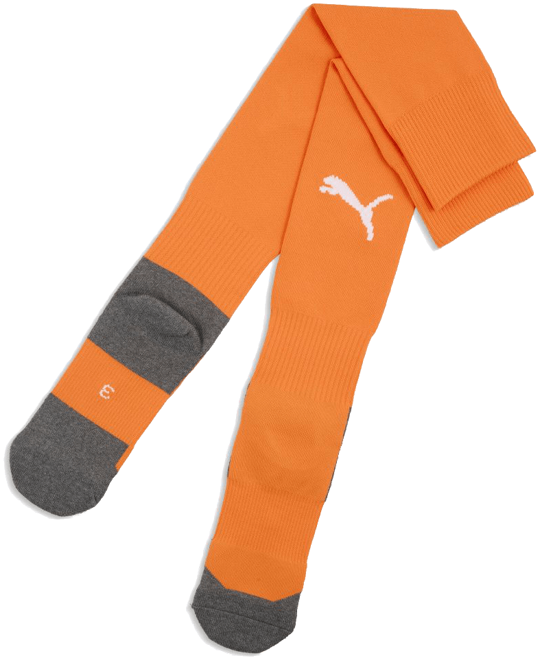 Puma teamLIGA26 Core Sockenstutzen, 47-49, orange/weiß