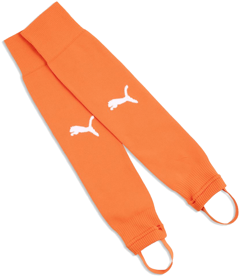Puma teamLIGA26 Torwart Stegstutzen Core Stirrup, 47-49, orange/weiß